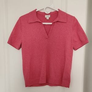 J Crew Polo Tee Shirt